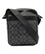 COACHコーチ）の古着「ショルダーバッグ　COACH（コーチ）　F54788　シグネチャー」｜ブラック