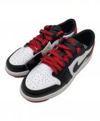 NIKEナイキ）の古着「GS Air Jordan 1 Retro Low OG　CZ0858-106」｜ブラック×レッド