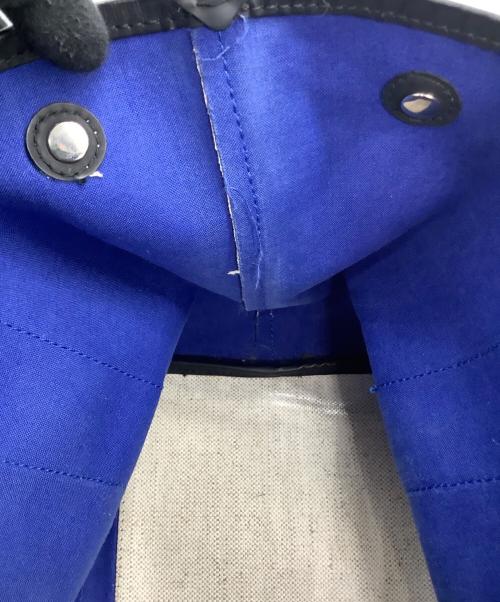 BALENCIAGA（バレンシアガ）BALENCIAGA (バレンシアガ) トートバッグ　BALENCIAGA（バレンシアガ）　339933　ネイビーカバス ネイビーカバス S　9773・F・00213 ブルー×ベージュの古着・服飾アイテム