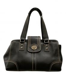 COACH（コーチ）の古着「ハンドバッグ　COACH（コーチ）　F13961」｜ブラック
