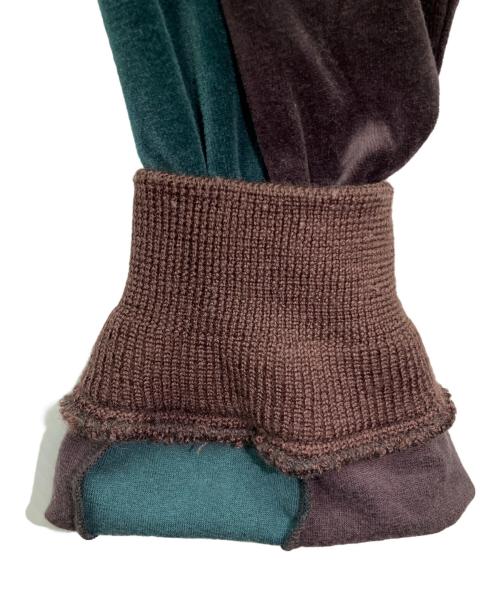FILL THE BILL（フィルザビル）FILL THE BILL (フィルザビル) ベロア トラックジャケット　FILL THE BILL　（フィルザビル）ftb-17aw-19 ブラウン サイズ:Mの古着・服飾アイテム
