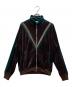 FILL THE BILL（フィルザビル）の古着「ベロア トラックジャケット　FILL THE BILL　（フィルザビル）ftb-17aw-19」｜ブラウン