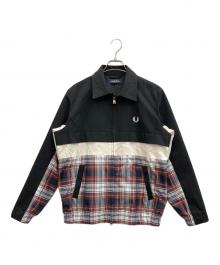FRED PERRY（フレッドペリー）の古着「ブルゾン ジャケット　FRED PERRY　（フレッドペリー）f2622」｜ブラック