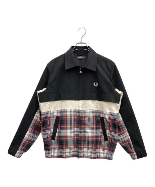 FRED PERRY（フレッドペリー）FRED PERRY (フレッドペリー) ブルゾン ジャケット　FRED PERRY　（フレッドペリー）f2622 ブラック サイズ:Sの古着・服飾アイテム