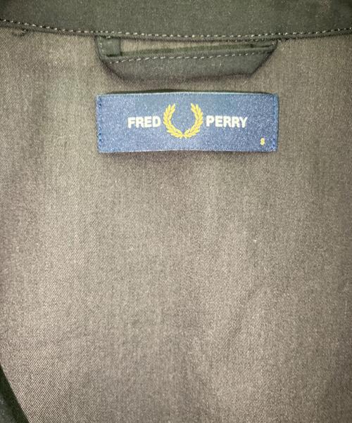 FRED PERRY（フレッドペリー）FRED PERRY (フレッドペリー) ブルゾン ジャケット　FRED PERRY　（フレッドペリー）f2622 ブラック サイズ:Sの古着・服飾アイテム