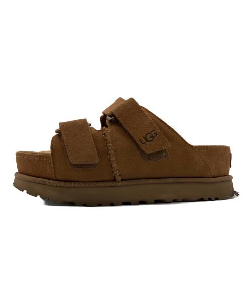 UGG（アグ）UGG (アグ) Goldenstar Hi Slide ブラウン サイズ:SIZE 24cmの古着・服飾アイテム