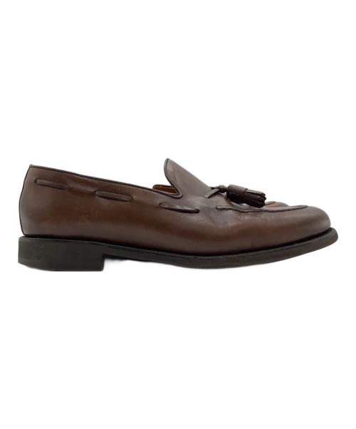 berwick（バーウィック）berwick (バーウィック) レザーシューズ　berwick（バーウィック）　8491 ブラウン サイズ:7の古着・服飾アイテム