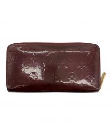 LOUIS VUITTON（ルイ ヴィトン）の古着「長財布　ヴェルニ　	ジッピー ウォレット」｜アマラント