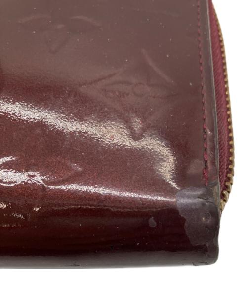 LOUIS VUITTON（ルイ ヴィトン）LOUIS VUITTON (ルイ ヴィトン) 長財布　ヴェルニ　	ジッピー ウォレット アマラントの古着・服飾アイテム