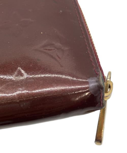 LOUIS VUITTON（ルイ ヴィトン）LOUIS VUITTON (ルイ ヴィトン) 長財布　ヴェルニ　	ジッピー ウォレット アマラントの古着・服飾アイテム