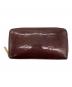 LOUIS VUITTON (ルイ ヴィトン) 長財布　ヴェルニ　	ジッピー ウォレット アマラント：8000円