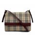 BURBERRY（バーバリー）の古着「ショルダーバッグ　BURBERRY（バーバリー）」｜ベージュ