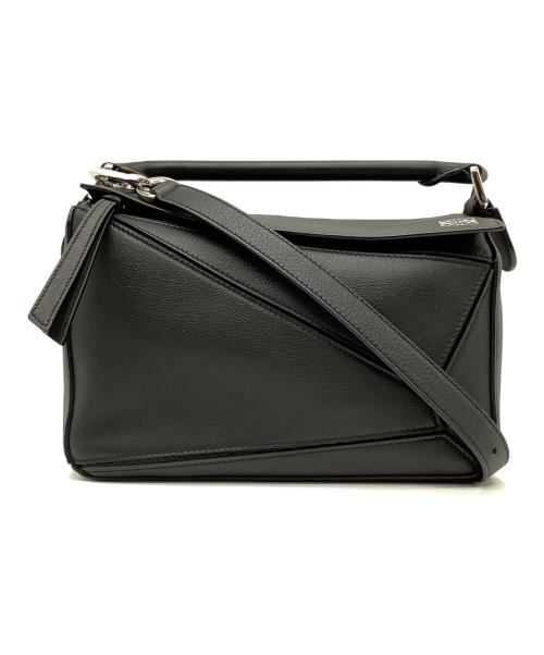 LOEWE（ロエベ）LOEWE (ロエベ) パズルバッグ スモール　012142 ブラックの古着・服飾アイテム
