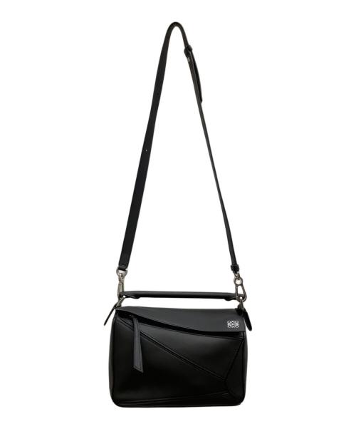 LOEWE（ロエベ）LOEWE (ロエベ) パズルバッグ スモール　012142 ブラックの古着・服飾アイテム
