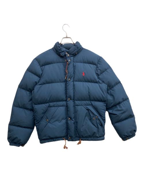 POLO RALPH LAUREN（ポロ・ラルフローレン）POLO RALPH LAUREN (ポロ・ラルフローレン) ダウンジャケット　POLO RALPH LAUREN　（ポロ・ラルフローレン ネイビー サイズ:Sの古着・服飾アイテム