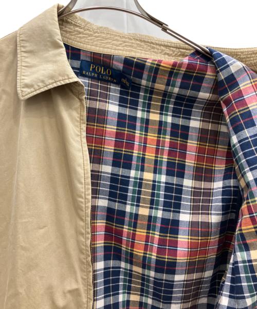 POLO RALPH LAUREN（ポロ・ラルフローレン）POLO RALPH LAUREN (ポロ・ラルフローレン) ハリントンジャケット カーキ サイズ:SIZE Sの古着・服飾アイテム