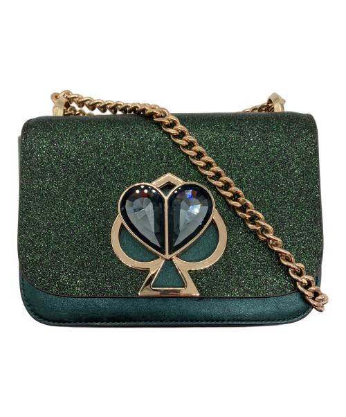Kate Spade（ケイトスペード）Kate Spade (ケイトスペード) ニコラツイストロックショルダーバッグ グリーンの古着・服飾アイテム