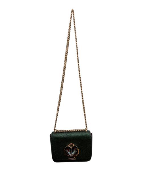 Kate Spade（ケイトスペード）Kate Spade (ケイトスペード) ニコラツイストロックショルダーバッグ グリーンの古着・服飾アイテム