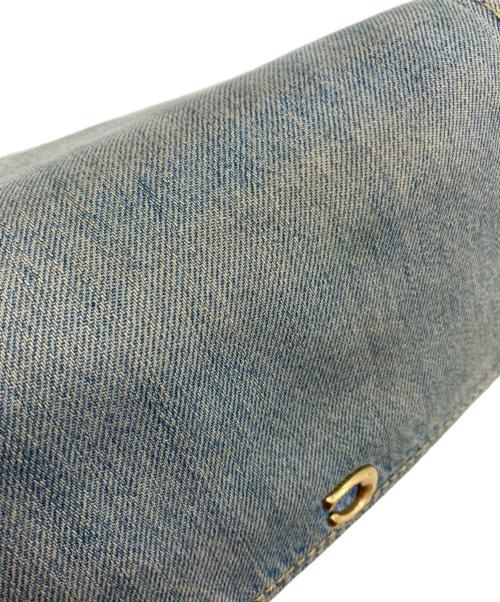 COACH（コーチ）COACH (コーチ) アコーディオンジップウォレット インディゴの古着・服飾アイテム