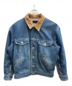 COMME des GARCONS HOMMEコムデギャルソン オム）の古着「襟コーデュロイ切り替えデニムジャケット」｜インディゴ