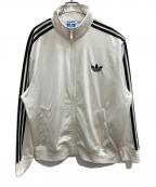 adidasアディダス）の古着「ジップジャケット」｜ホワイト