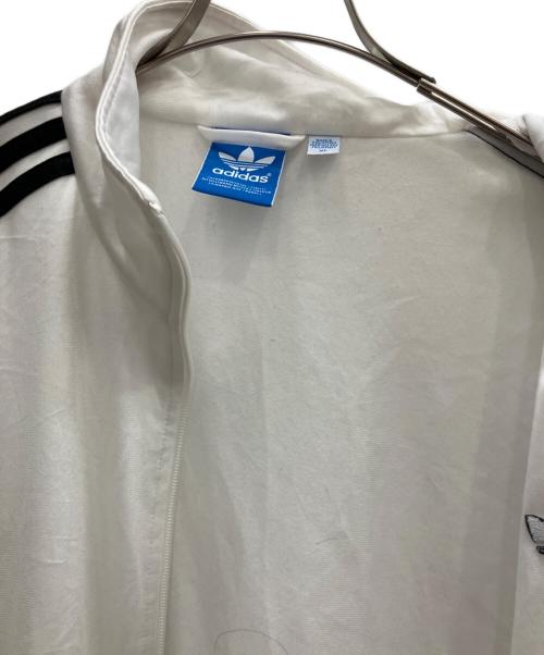 adidas（アディダス）adidas (アディダス) ジップジャケット ホワイト サイズ:SIZE XLの古着・服飾アイテム