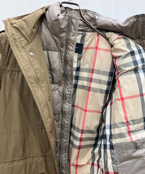 BURBERRY LONDON（バーバリーロンドン）BURBERRY LONDON (バーバリーロンドン) インナーダウン付ジャケット カーキ サイズ:SIZE Lの古着・服飾アイテム