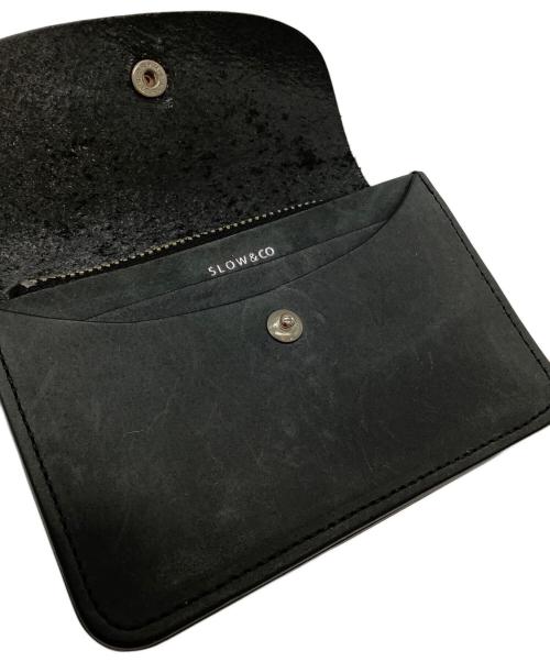 SLOW&CO（スロウアンドコー）SLOW&CO (スロウアンドコー) コインケース　S07491-3 ブラックの古着・服飾アイテム