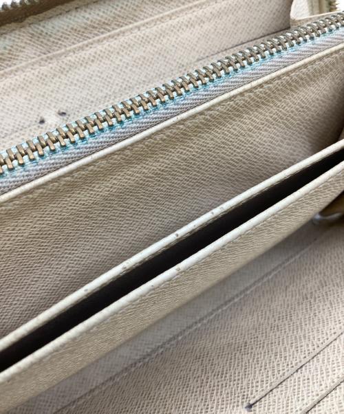 LOUIS VUITTON（ルイ ヴィトン）LOUIS VUITTON (ルイ ヴィトン) ダミエ・アズール　ジッピー ウォレット　N41660　CA2102 ホワイトの古着・服飾アイテム