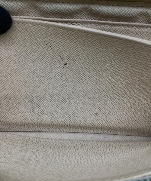 LOUIS VUITTON（ルイ ヴィトン）LOUIS VUITTON (ルイ ヴィトン) ダミエ・アズール　ジッピー ウォレット　N41660　CA2102 ホワイトの古着・服飾アイテム