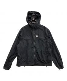 stussy（ステューシー）の古着「ライトウェイトフーデッドジャケット　stussy（ステューシー）115900」｜ブラック