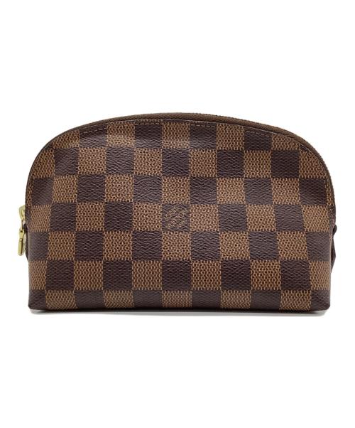 LOUIS VUITTON（ルイ ヴィトン）LOUIS VUITTON (ルイ ヴィトン) ダミエ　ポシェット・コスメティック　N47516　SF2185 ブラウンの古着・服飾アイテム
