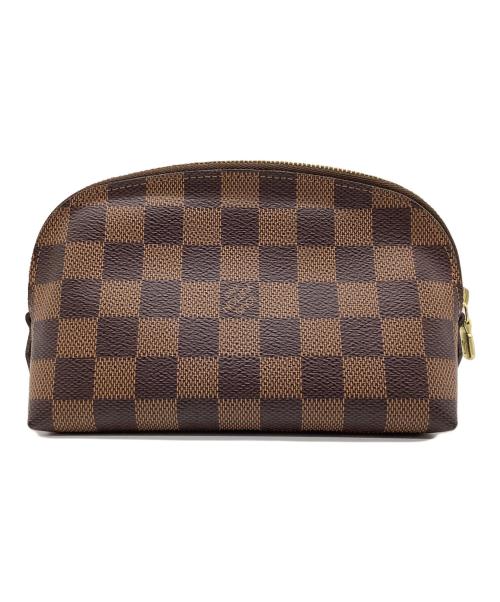 LOUIS VUITTON（ルイ ヴィトン）LOUIS VUITTON (ルイ ヴィトン) ダミエ　ポシェット・コスメティック　N47516　SF2185 ブラウンの古着・服飾アイテム