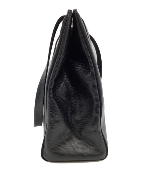 Salvatore Ferragamo（サルヴァトーレ フェラガモ）Salvatore Ferragamo (サルヴァトーレ フェラガモ) トートバッグ　	DH-212530 ブラックの古着・服飾アイテム