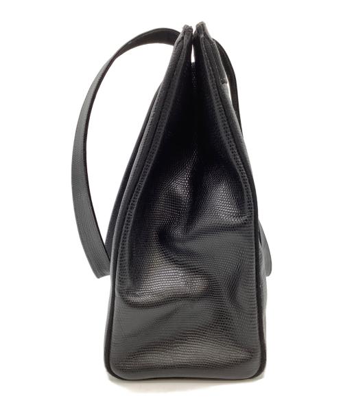 Salvatore Ferragamo（サルヴァトーレ フェラガモ）Salvatore Ferragamo (サルヴァトーレ フェラガモ) トートバッグ　	DH-212530 ブラックの古着・服飾アイテム