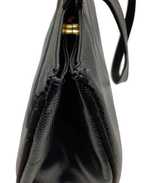 Salvatore Ferragamo（サルヴァトーレ フェラガモ）Salvatore Ferragamo (サルヴァトーレ フェラガモ) トートバッグ　	DH-212530 ブラックの古着・服飾アイテム