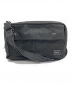 PORTERポーター）の古着「ウエストバッグ・PORTER」｜グレー