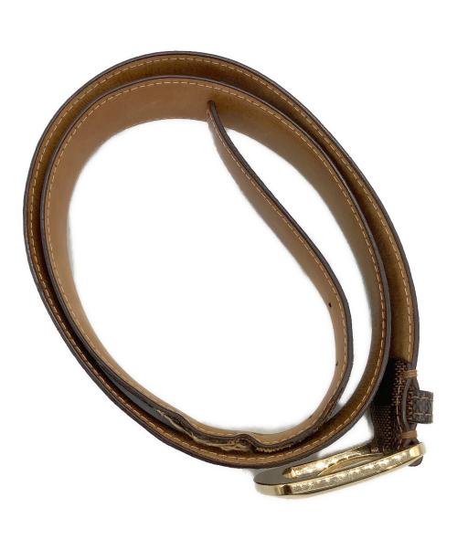 LOUIS VUITTON（ルイ ヴィトン）LOUIS VUITTON (ルイ ヴィトン) ダミエ　サンチュール・エプリス　M6995　CT0098 ブラウンの古着・服飾アイテム