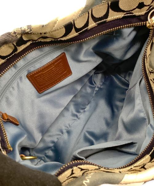 COACH（コーチ）COACH (コーチ) シグネチャー　デニムパッチワーク　12213 インディゴの古着・服飾アイテム