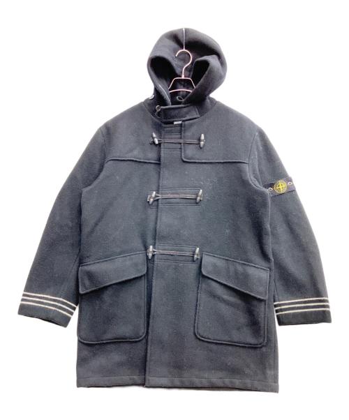 STONE ISLAND（ストーンアイランド）STONE ISLAND (ストーンアイランド) 03AW ダッフルコート　STONE ISLAND　（ストーンアイランド） ブラック サイズ:SIZE XLの古着・服飾アイテム
