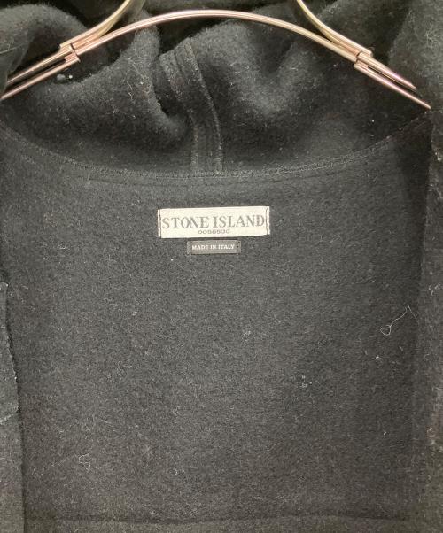 STONE ISLAND（ストーンアイランド）STONE ISLAND (ストーンアイランド) 03AW ダッフルコート　STONE ISLAND　（ストーンアイランド） ブラック サイズ:SIZE XLの古着・服飾アイテム