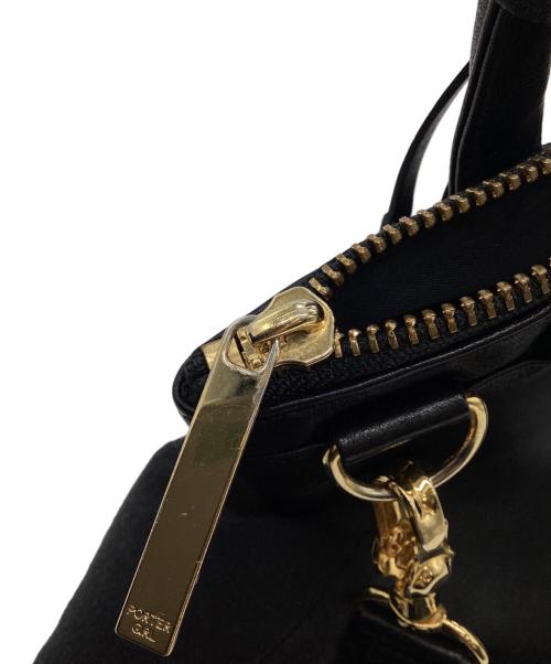 PORTER GIRL（ポーターガール）PORTER GIRL (ポーターガール) 2WAY HELMET BAG　256-01362 ブラックの古着・服飾アイテム