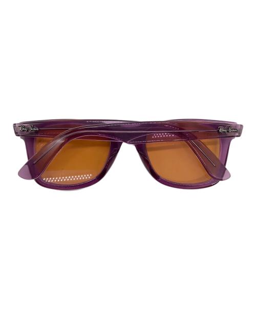 RAY-BAN（レイバン）RAY-BAN (レイバン) ウェイファーラー ウェリントン サングラス　RB2140F 661313 52 パープルの古着・服飾アイテム