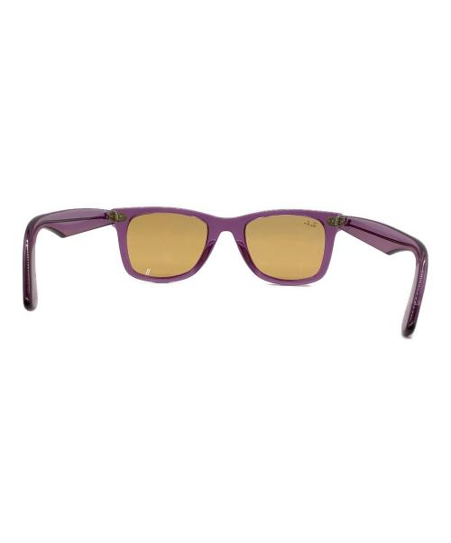 RAY-BAN（レイバン）RAY-BAN (レイバン) ウェイファーラー ウェリントン サングラス　RB2140F 661313 52 パープルの古着・服飾アイテム