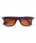 RAY-BAN (レイバン) ウェイファーラー ウェリントン サングラス　RB2140F 661313 52 パープル：16000円
