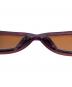 中古・古着 RAY-BAN (レイバン) ウェイファーラー ウェリントン サングラス　RB2140F 661313 52 パープル：16000円