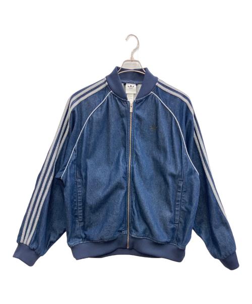 adidas Originals（アディダスオリジナル）adidas originals (アディダスオリジナル) SST アディカラー ルーズ SST デニム ストーン　adidas originals　（アディダスオリジナル）JX6461 インディゴ サイズ:XLの古着・服飾アイテム