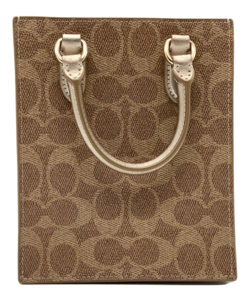 COACH（コーチ）COACH (コーチ) CX188　シグネチャー ベージュの古着・服飾アイテム