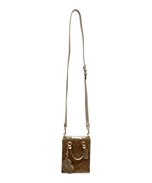 COACH（コーチ）COACH (コーチ) CX188　シグネチャー ベージュの古着・服飾アイテム
