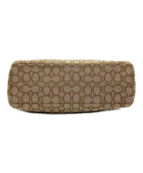 COACH（コーチ）COACH (コーチ) シグネチャー　F58284 ピンクベージュの古着・服飾アイテム